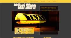 Desktop Screenshot of hallo-taxi-stern.de